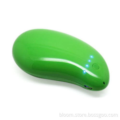 Extended Mobile Battery Charger with 6,000mAh Capacity, in Mango Shape